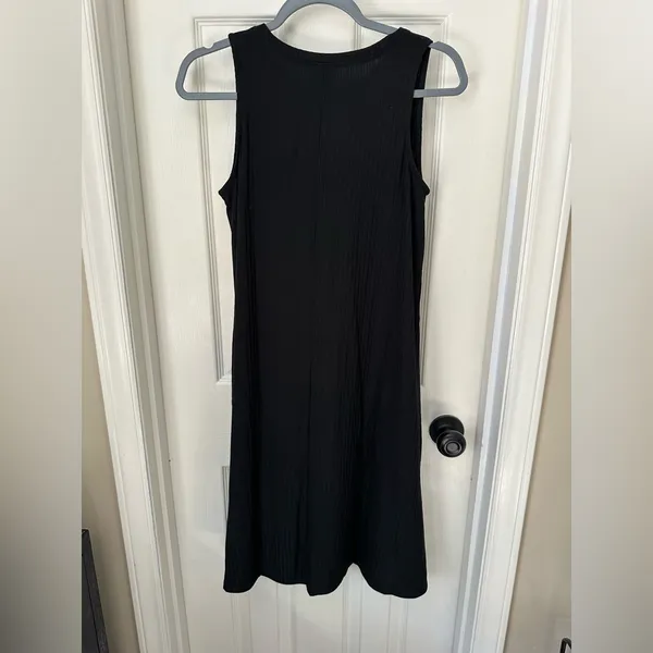 Lularoe Ribbed Black Dress - Image 2