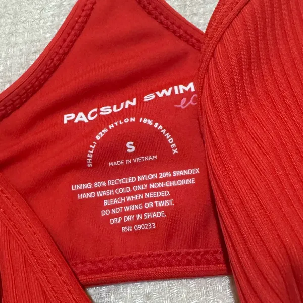 NWOT Pacsun Ribbed Bikini - Image 4