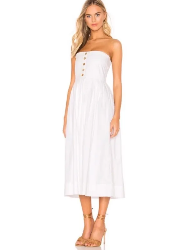 Free People Lilah Pleated Tube Dress - Image 2