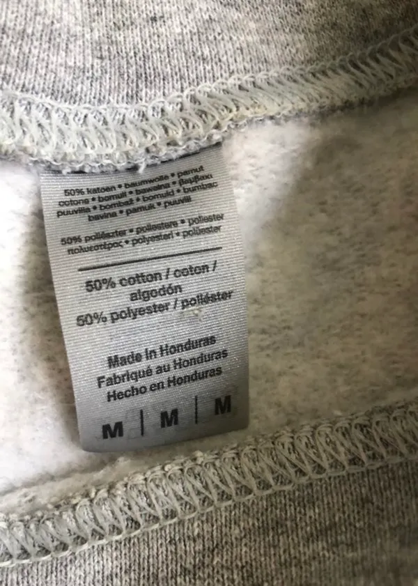 But First Wine Crew Neck Gray Size M - Image 3