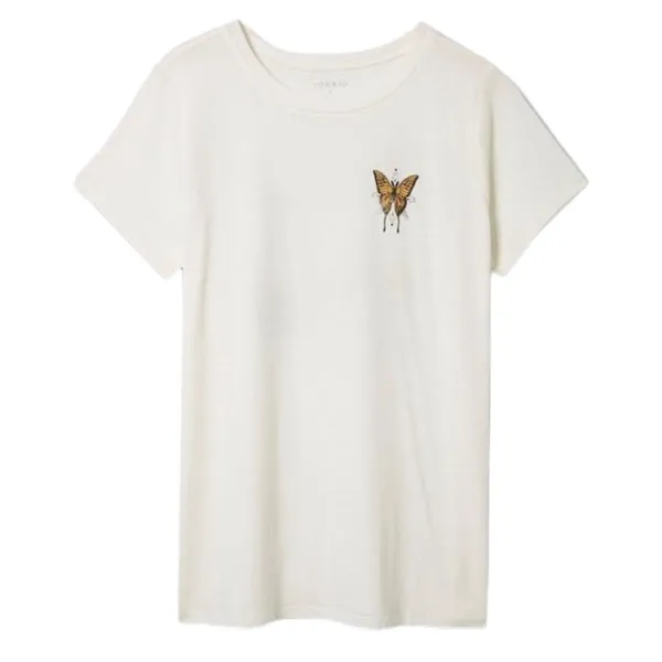 Torrid Tarot Classic Fit Cotton Polyester Crew Neck Tee Size 2 - Image 2