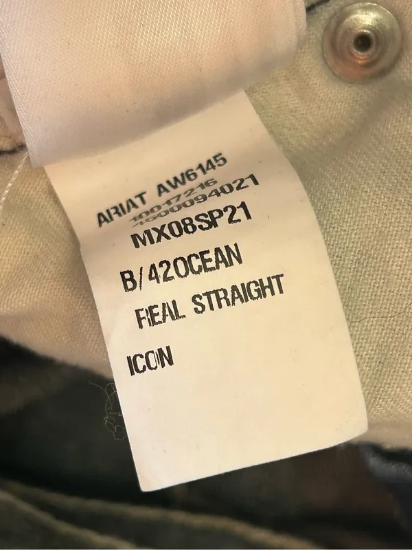 Ariat R.E.A.L. Straight Leg Jean size 29R western rodeo - Image 15