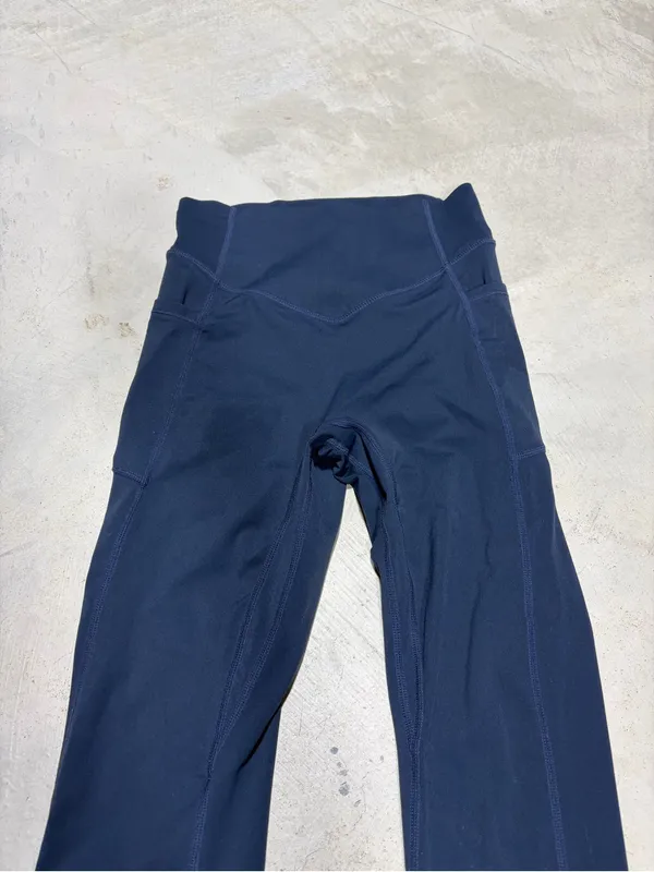 Halara Navy High-Waist Active Leggings - Image 2