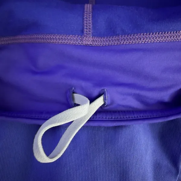 Lululemon Women's Run Skirt Size 6 Blue Pleated‎ Back Hidden Zipper Pocket - Image 10