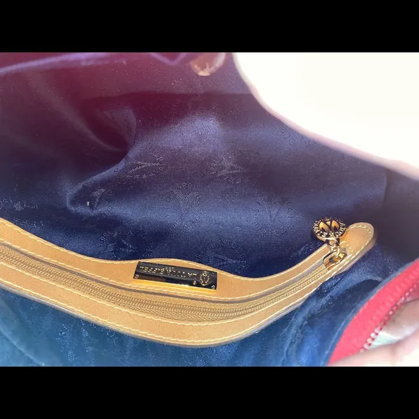 LA Tour Eiffel Annie Round Handbag 👝 Blue - Image 7