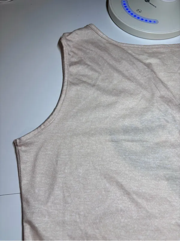 Women’s Cream Graphic Henley Tank Shirt - 'Not My First Rodeo' - Image 6