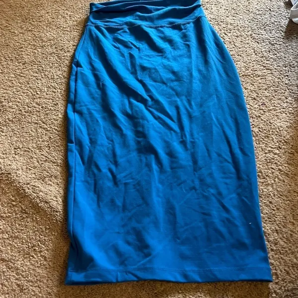 Bebe blue‎ maxi skirt xs - Image 2