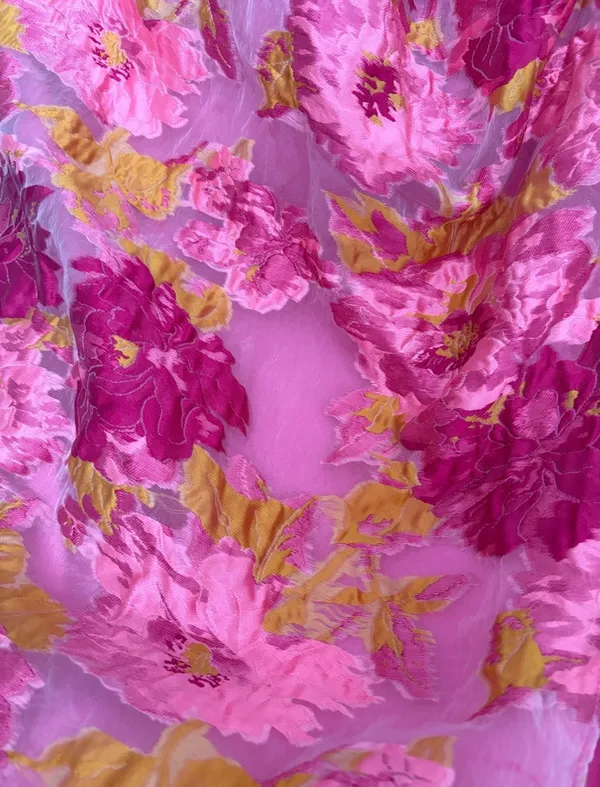 Showpo Midi Floral Dress Slit - Image 4