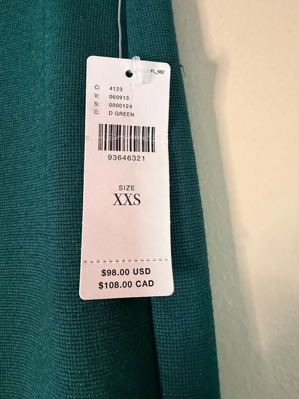Anthropologie Maeve Poppy Kick Flate Pull On Pants Green Size XXS - Image 4