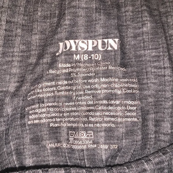 Joyspun Women's Hacci Knit Jogger Style Lounge Pants Pajama Pants - Image 6
