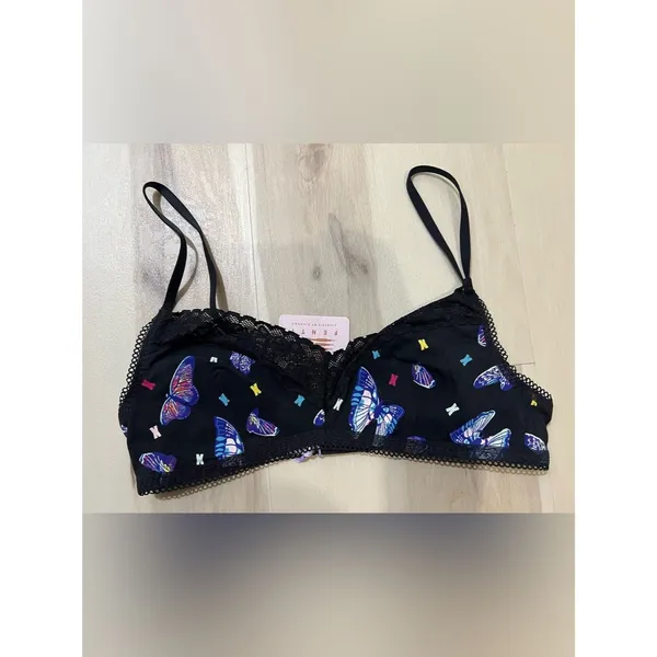 Savage x Fenty NWT Women Small Bad Butterfly Bralette Bra - Image 4