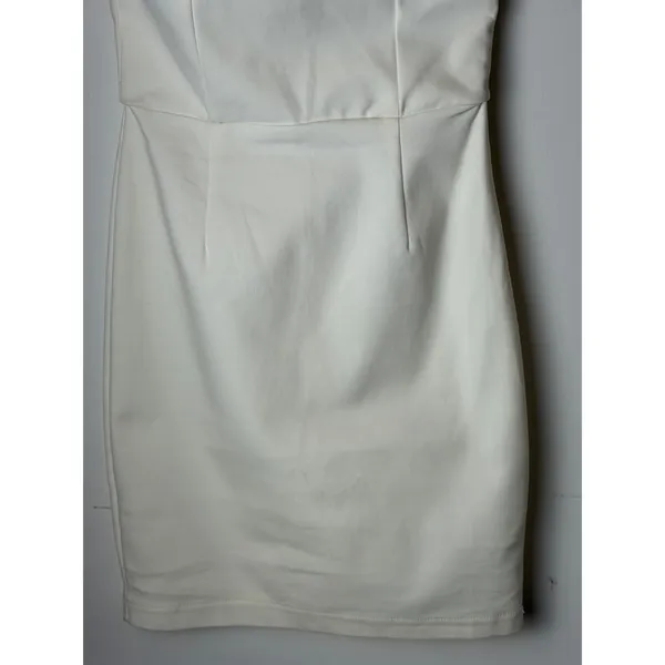 Superdown Stevie‎ Mini Dress Womens XS White Strapless Boned Party Cocktail - Image 8