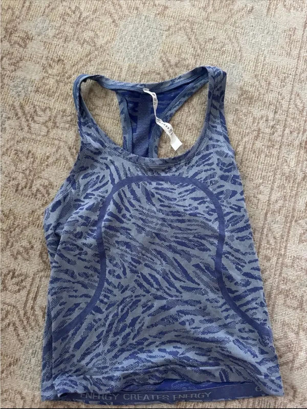 Lululemon Swiftly Tech Racerback Tank Top 2.0 *Race Length Primal Clash Psychic - Image 4