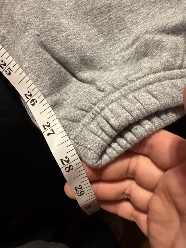 Skims light grey sweatpants size xl - Image 4