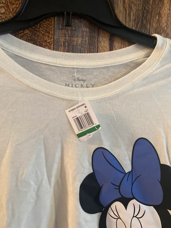 Disney NWT Mickey and Minnie long sleeve T-shirt size L - Image 2