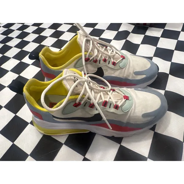 Nike Air Max 270 React Bauhaus Multi-Color Sneakers AT6174-Womens 11 athletic - Image 2