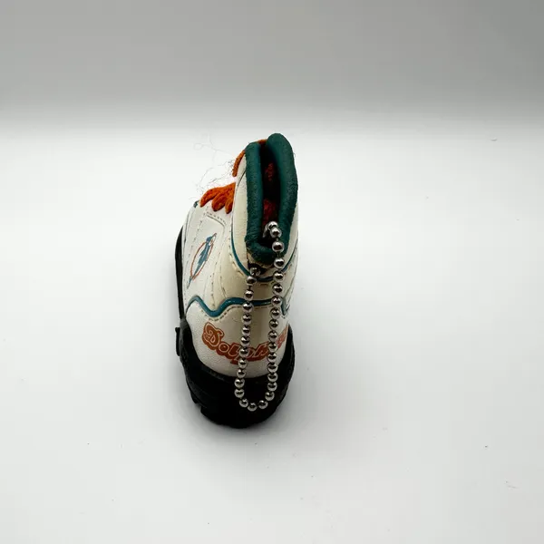 Miami Dolphins Vintage Sneaker Shoe Boot Key Chain Keychain NFL Collectors - Image 5