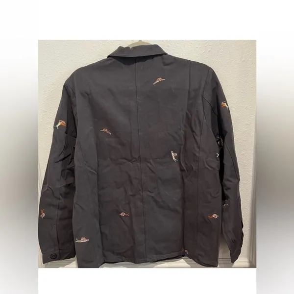 WYLLIS gray embroidered snail jacket size - Image 8