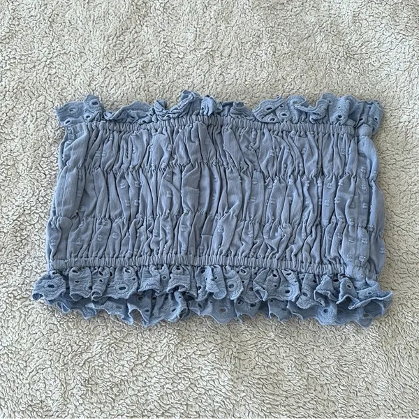 VICI | Mindi Eyelet Crop Bandeau Top - Image 7