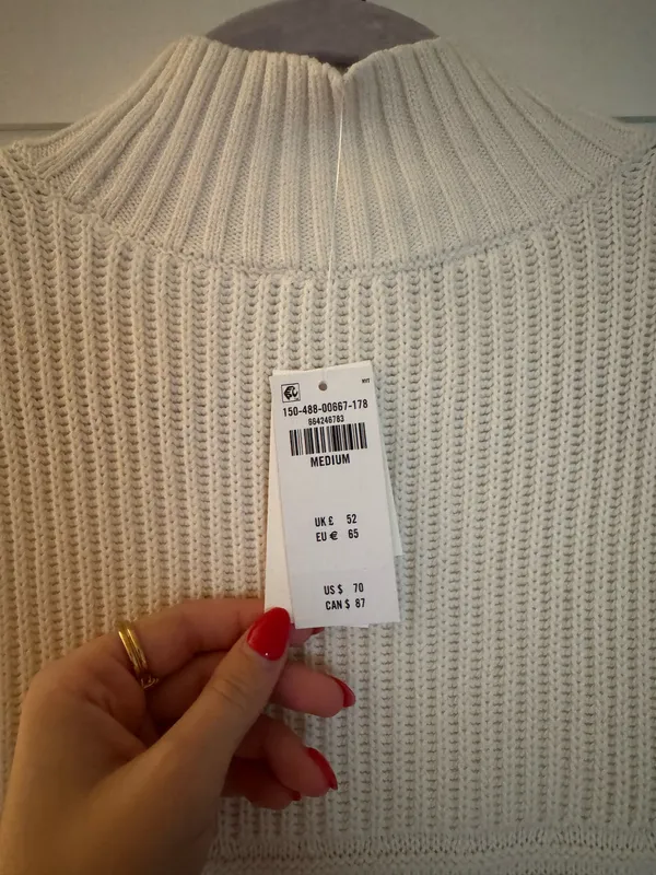 Abercrombie Mockneck Sweater Tank - Image 2