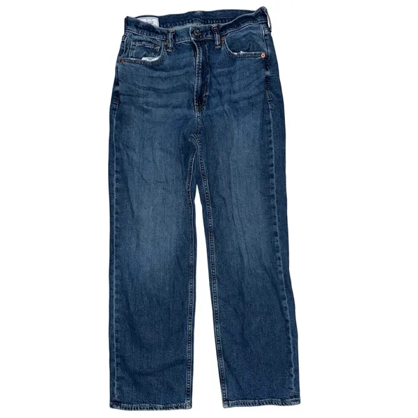 GAP 90’s LOOSE HIGH RISE denim jeans 27 size 4p medium wash - Image 3
