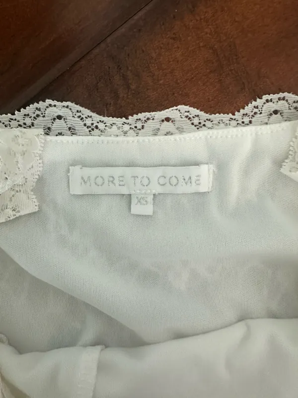 More to Come/Revolve White Lace Crop Tank Top - Women - Image 5