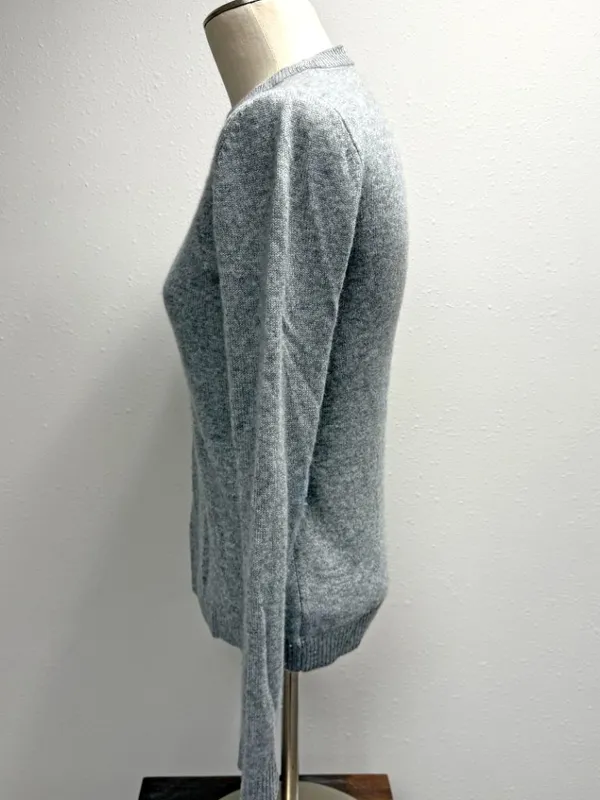 Theory Crewneck Sweater in Feather Cashmere - Image 9
