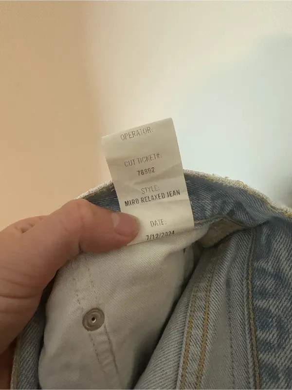 NWOT Citizens of Humanity Miro relaxed jean Liri 27 - Image 5