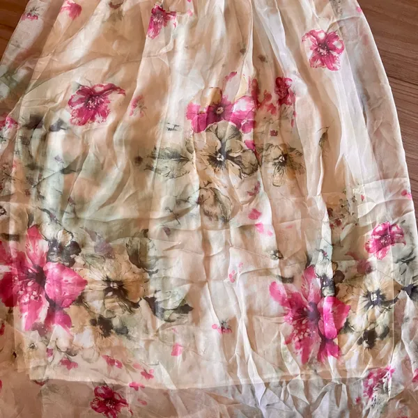 Floral Maxi Skirt Multi - Image 4