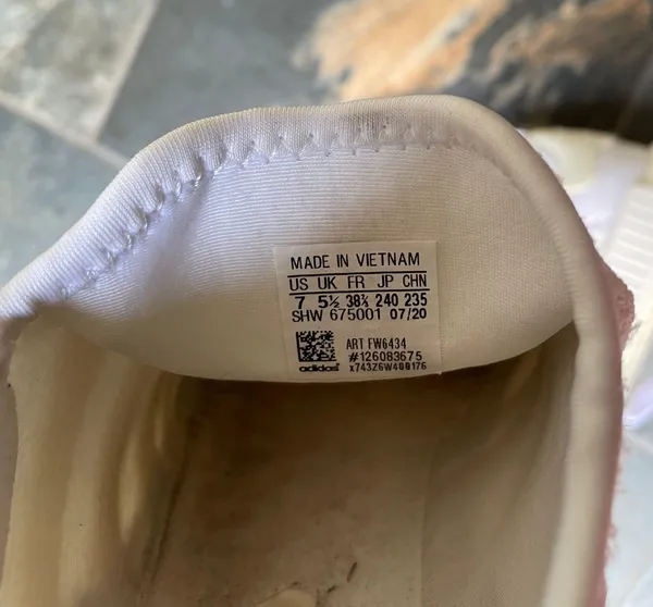 Adidas NMDR1 Sneakers White/Rosegold - Image 6
