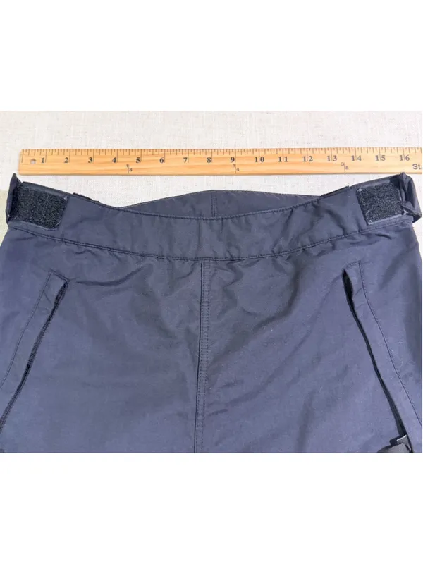 Vintage Patagonia Women’s 12 Full Side Zip Ski Snowboard Shell Pants Black Laven - Image 3