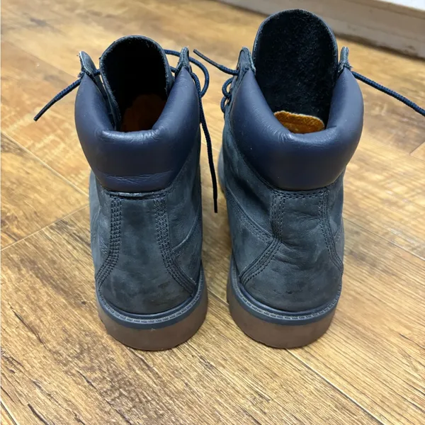 Timberland Men's Dark Blue Boots - Image 9