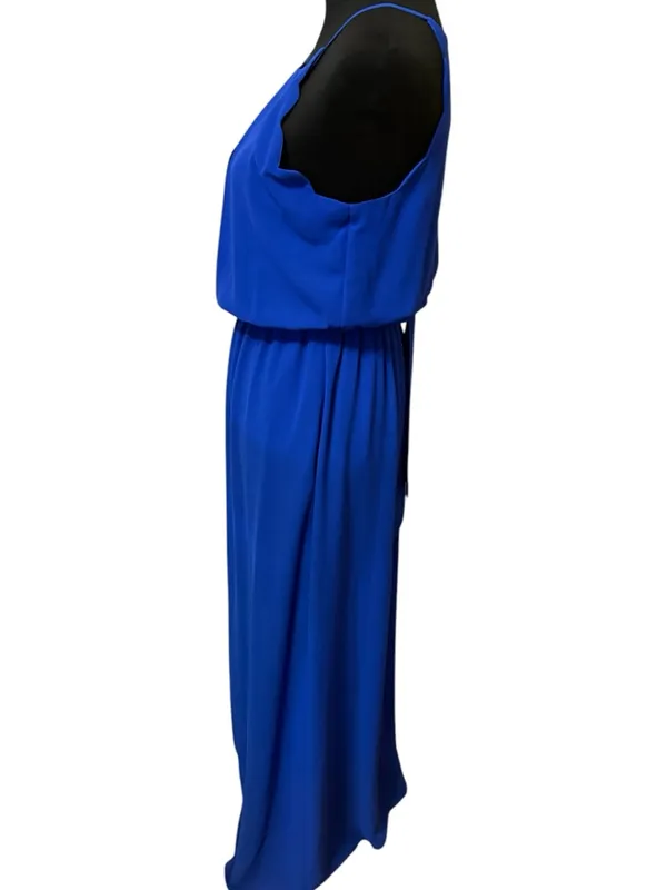 I.N. San Francisco Royal Blue Spaghetti Strap Maxi Dress - Image 3