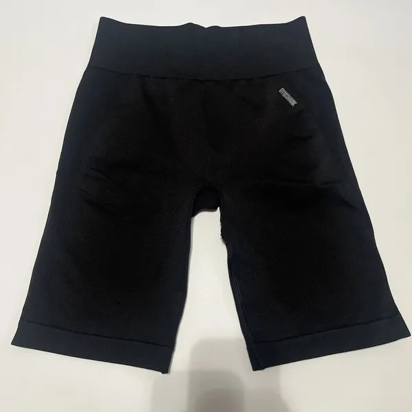Gymshark Flex Shorts High Waist Seamless Training Running Athletic Sz XS Black - Image 8