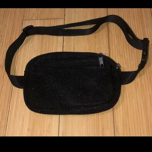Black Glitter Fanny Pack NEW NWT - Image 2