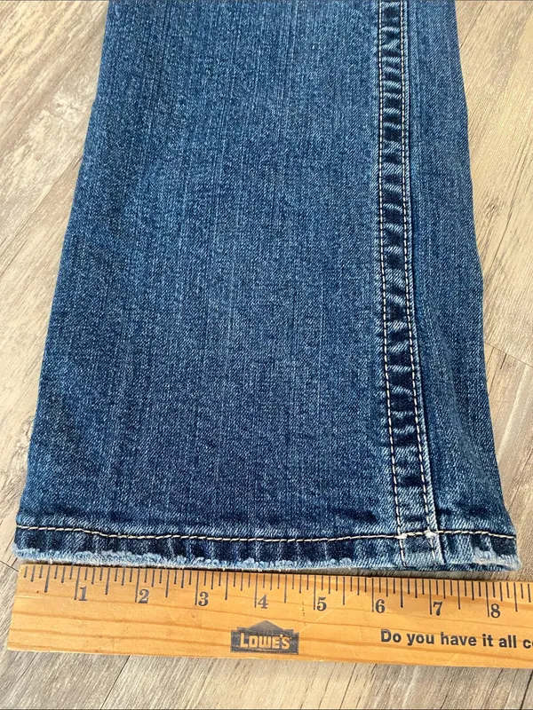 Miss Me Flap Pocket Jeans Blue JW5141BB Boot Size W30 L34 - Image 8