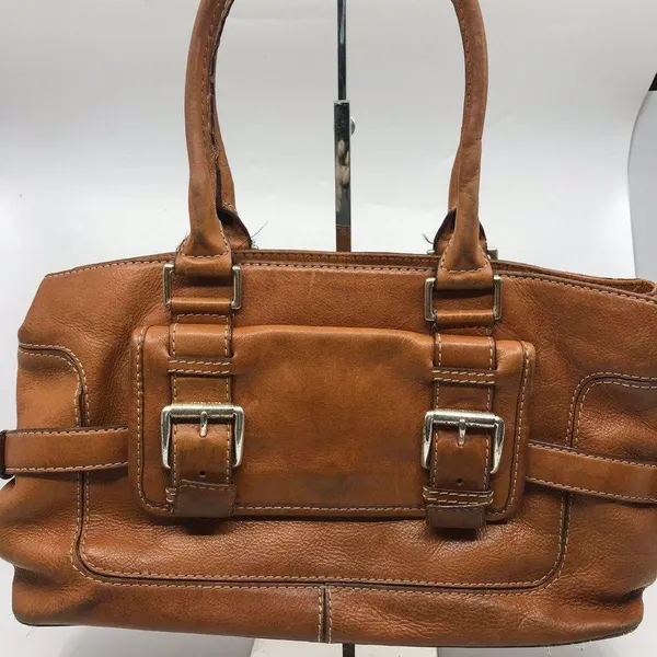 Michael Kors Brown Large PU Leather Shoulder Bag - Image 8