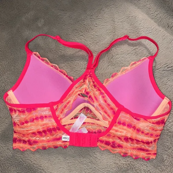 Pink by Victoria’s Secret Racerback Bra, Small - Image 2