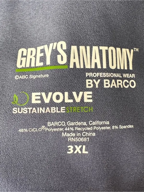 Greys Anatomy Evolve Cosmo Pant Steel Grey size 3XL - Image 9