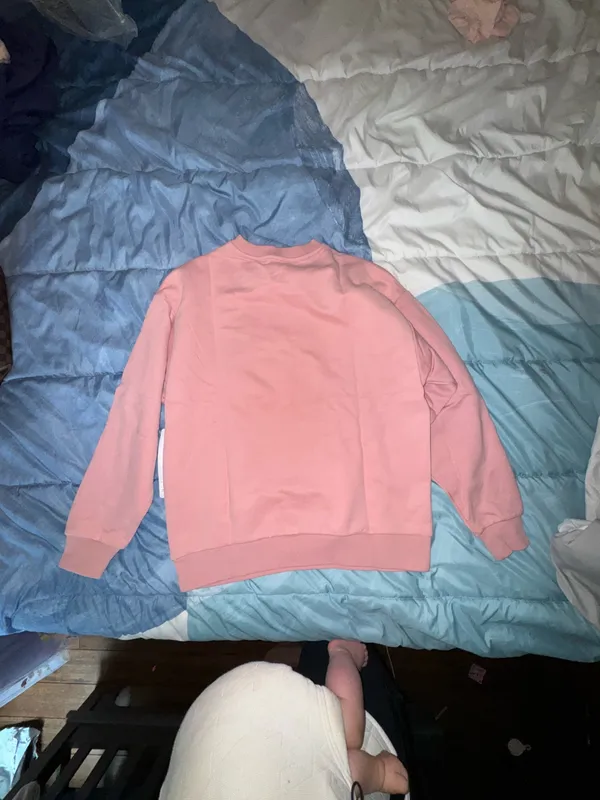 Alo vintage pink sweatshirt size M NWT - Image 3