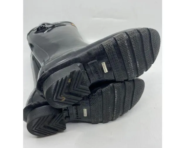 Hunter Women's Black Boots Size 2B/3G - Image 6