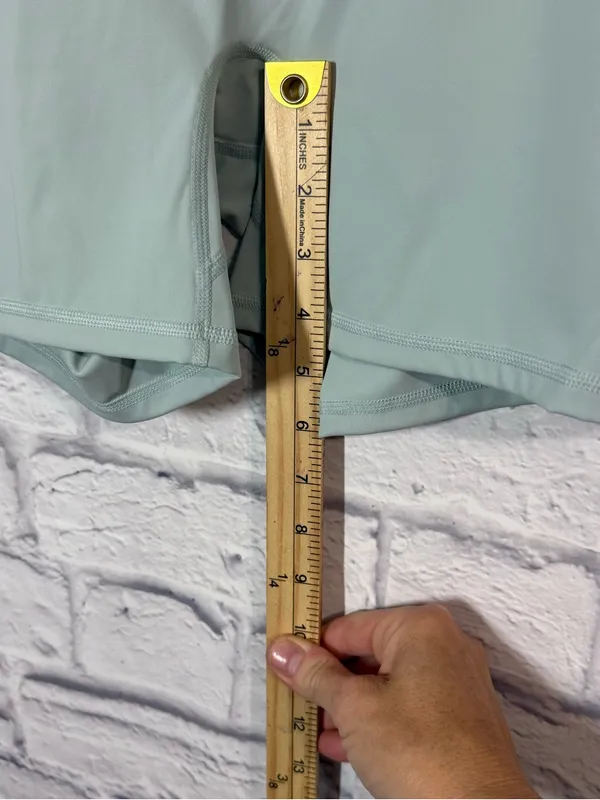 Gymshark Mint Green High-Waist Training Shorts, Medium - Image 4