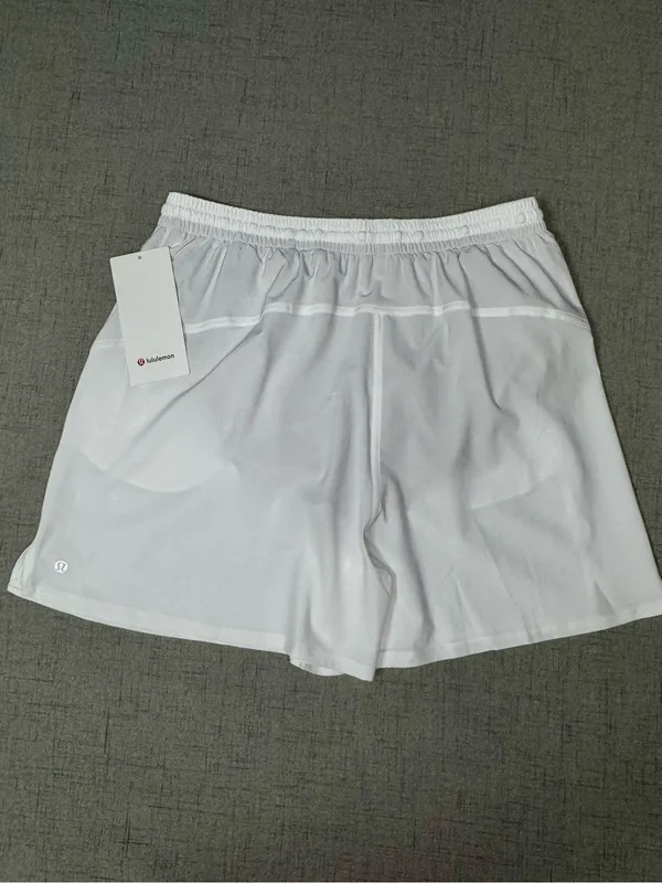 Lululemon Pace Rival High Rise Short Athletic Shorts White Size 12 NWT - Image 7