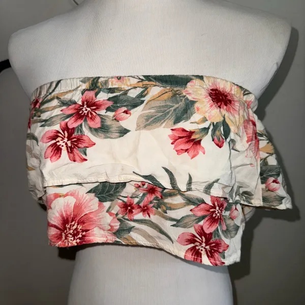 American Eagle floral Bandeau top! - Image 2
