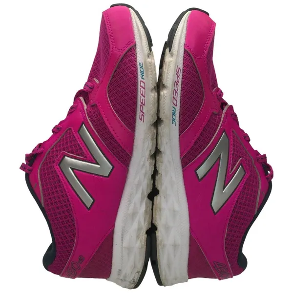 New Balance 490 V3 Speed Ride Running Sneaker Womens Pink 8 - Image 5