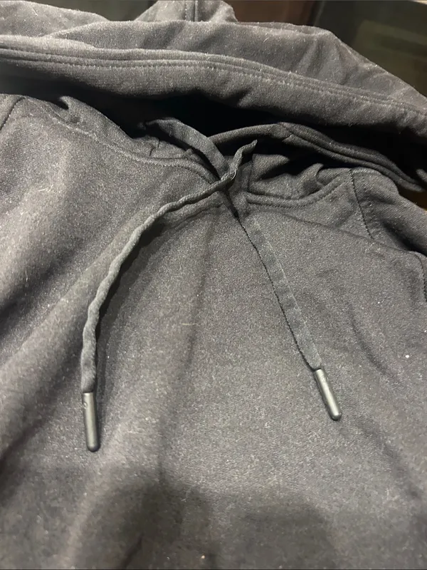lululemon athletica Black Hooded Pullover Sweatshirt - Image 4