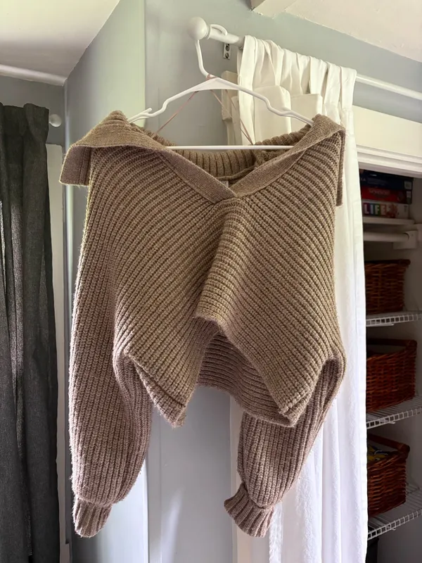 ZARA Cropped Sweater - Image 3