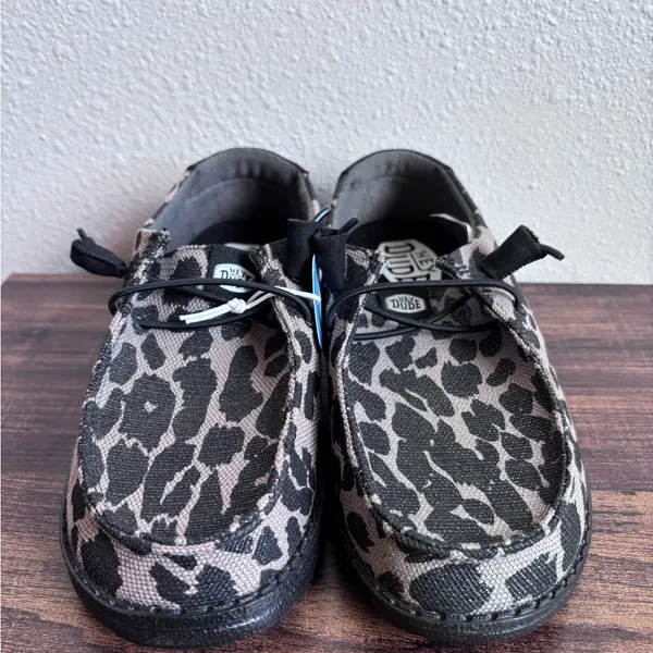 Hey Dude Women’s Wendy Leopard Sparkle - Image 2