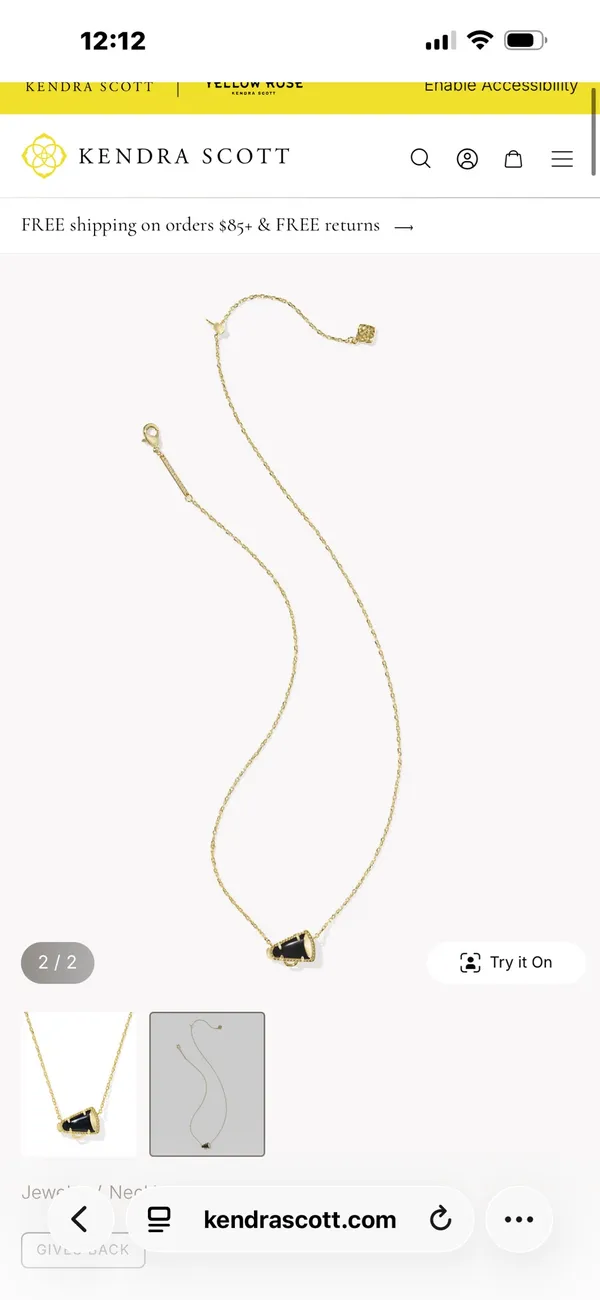 Kendra Scott Necklace - Image 3