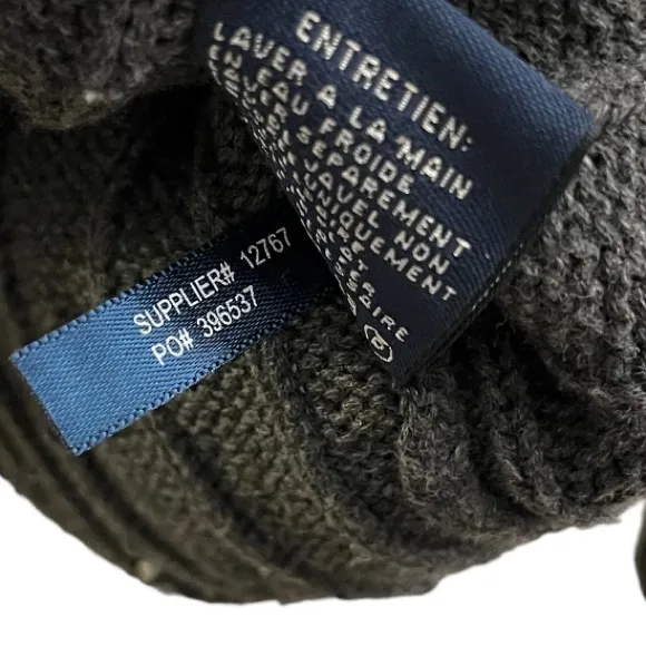 Ralph Lauren Cable Knit Turtleneck Sweater Size M - Image 5